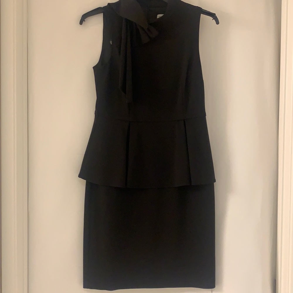 Double skirt over the knee dress